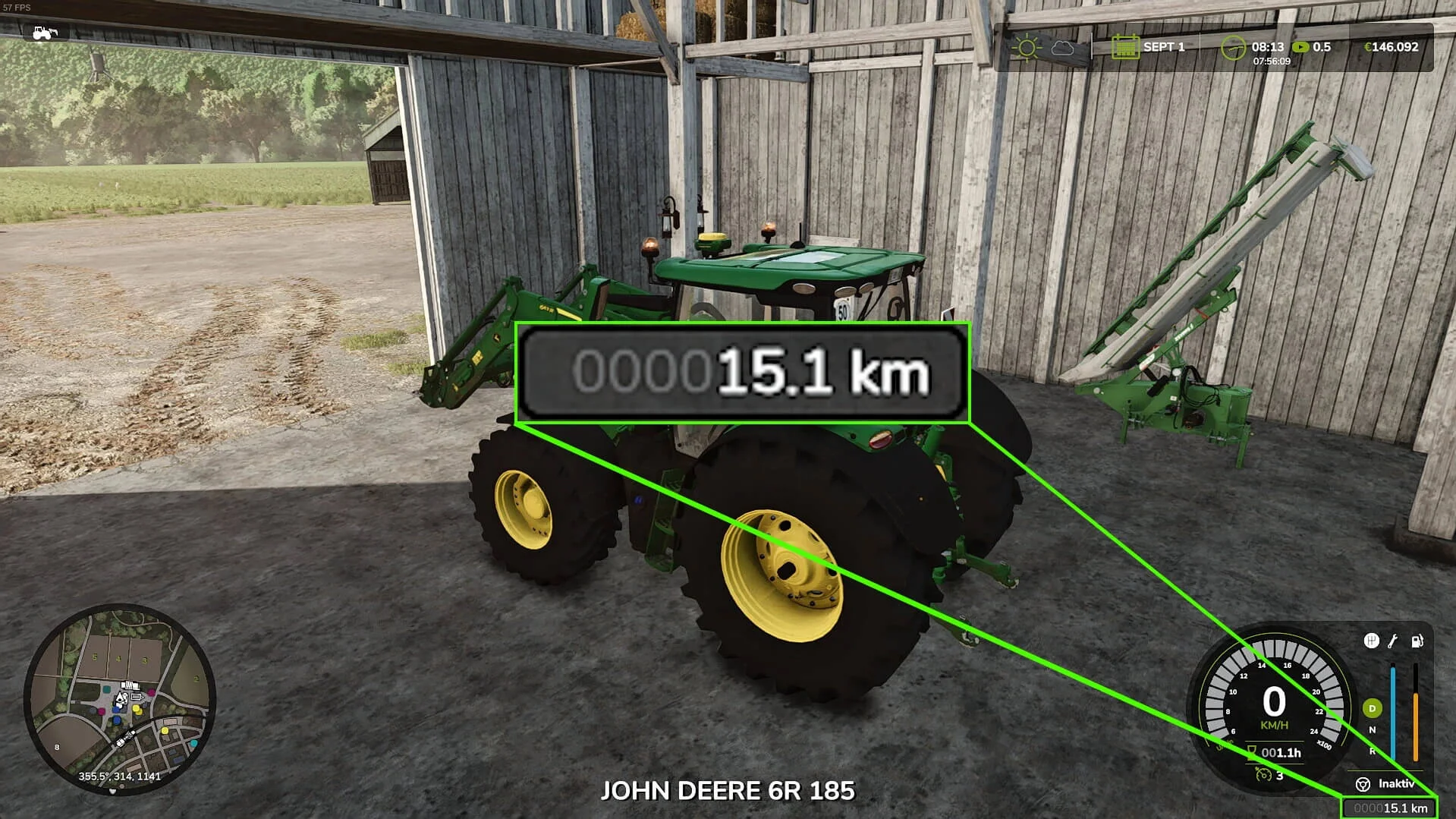 FS25 Mileage Counter V1.0 Scripts Mod FS25 Mod Free Download