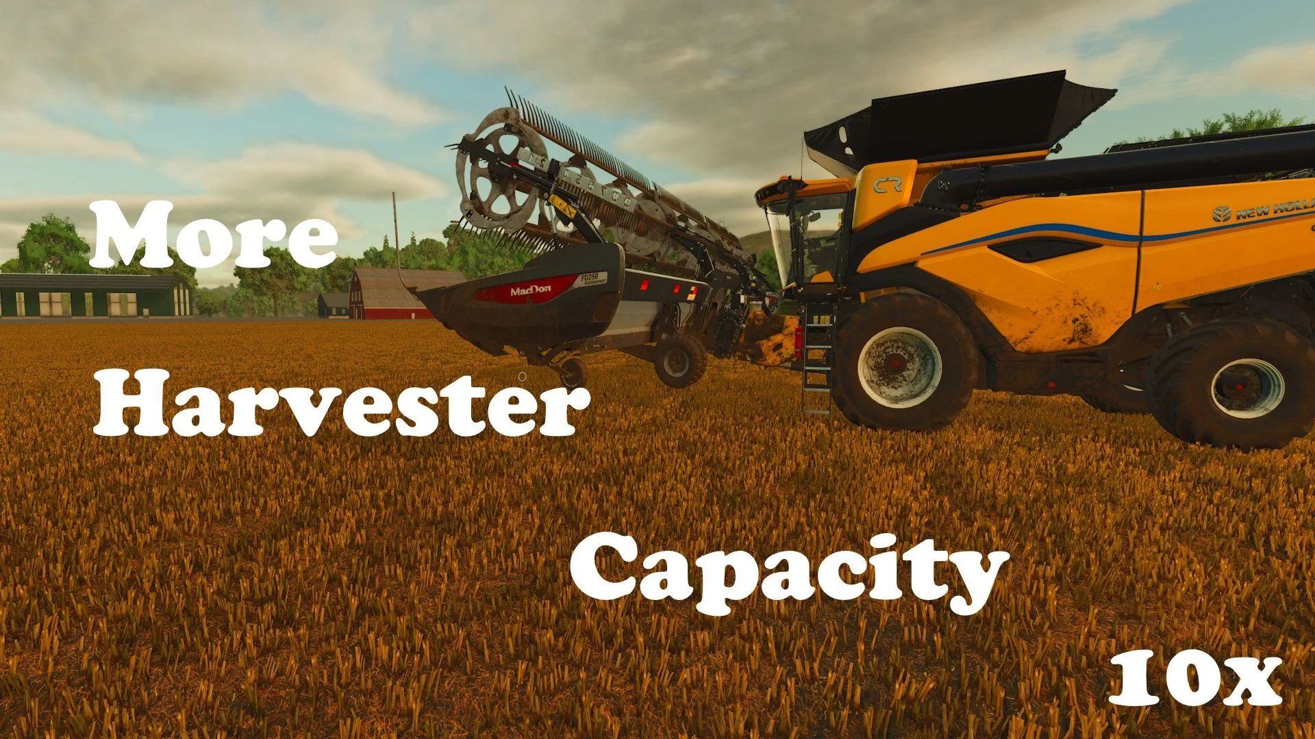 FS25 More Harvester Capacity [MHC] v1.0 Scripts Mod FS25 Mod Free Download