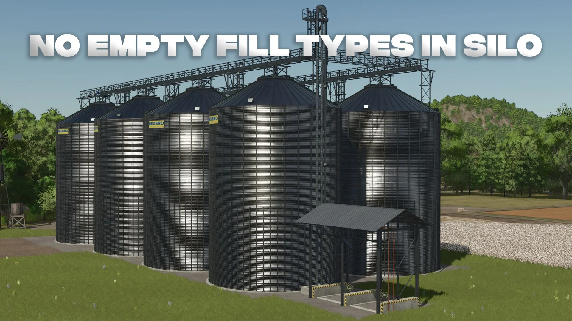 FS25 No Empty Fill Types in Silo v1.0 Scripts Mod FS25 Mod Free Download