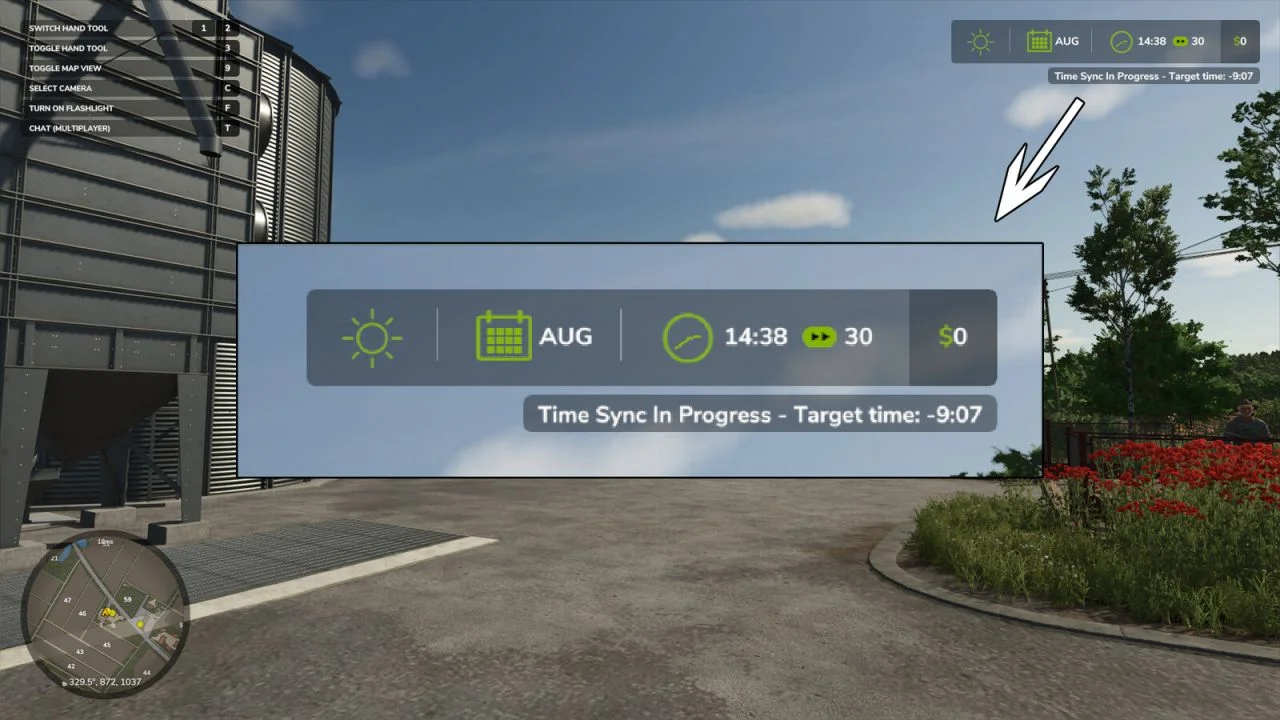 FS25 Real Time Sync v1.0 Scripts Mod FS25 Mod Free Download