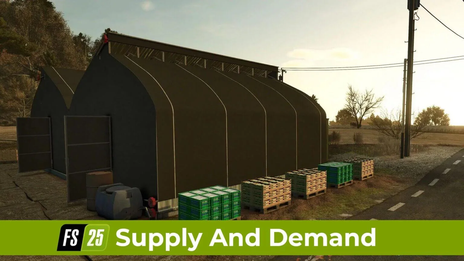 FS25 Supply And Demand V1.0 Scripts Mod FS25 Mod Free Download