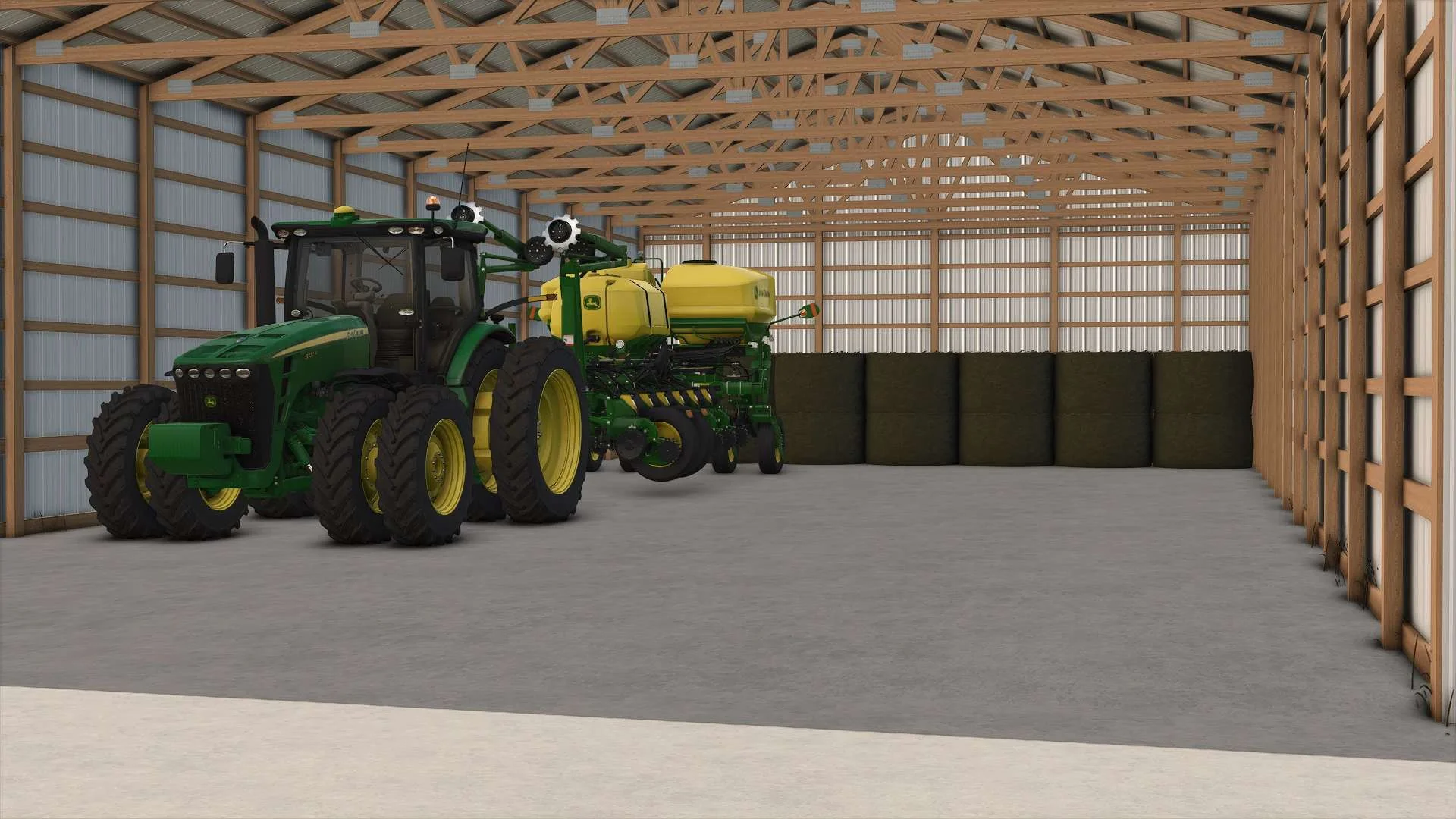 FS25 42×96 Shed v1.0 Sheds Mod FS25 Mod Free Download