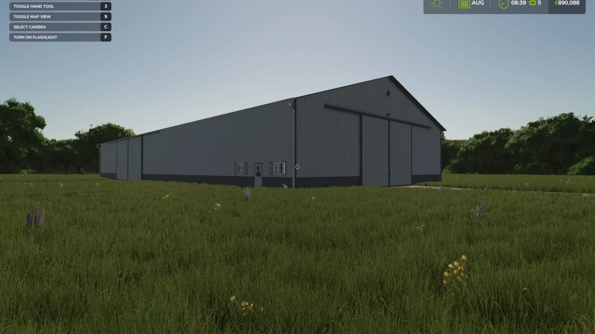 FS25 81×180 Shed Beta v1.0 Sheds Mod FS25 Mod Free Download