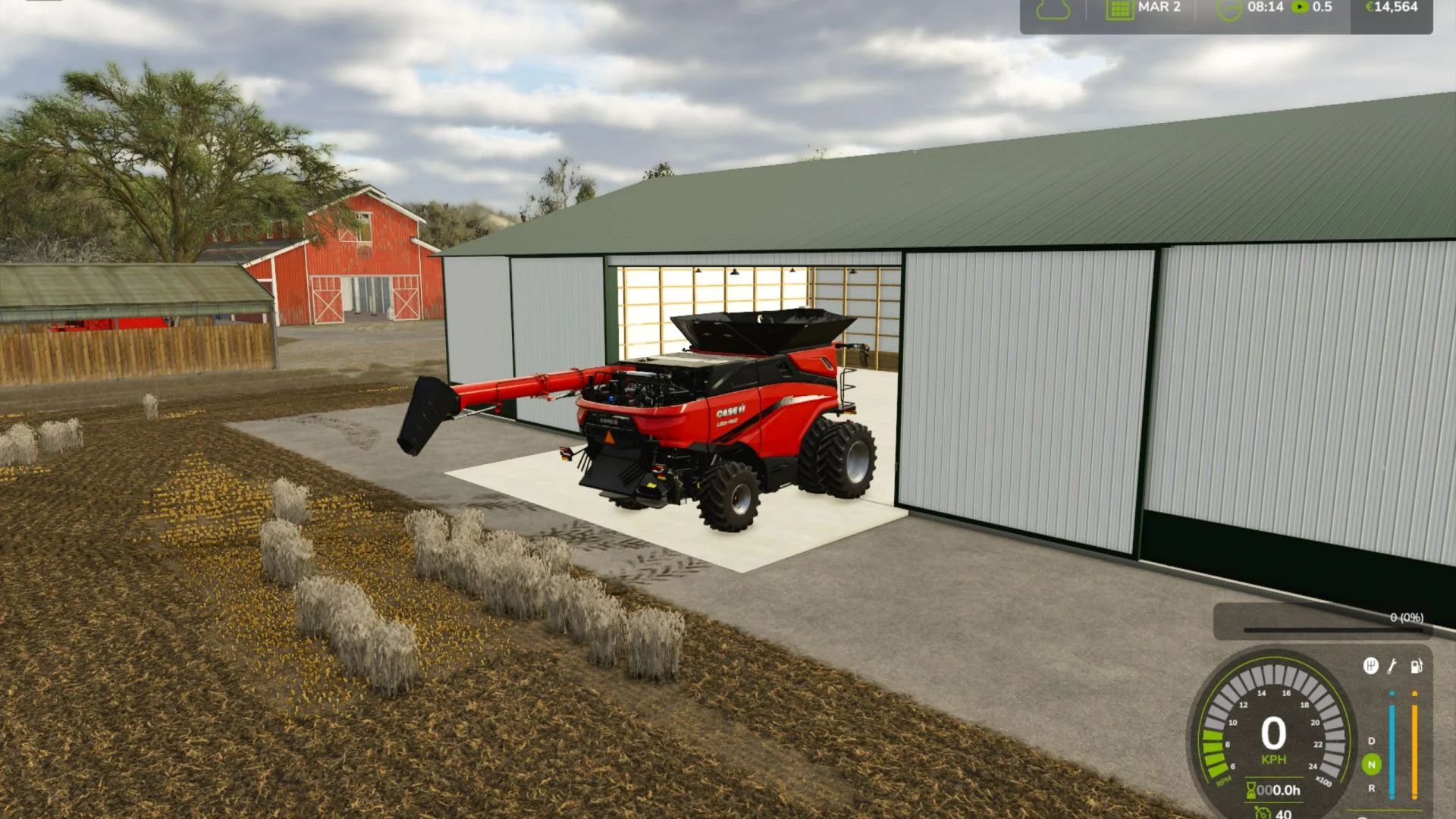FS25 81×180 Shed v1.0 Sheds Mod FS25 Mod Free Download