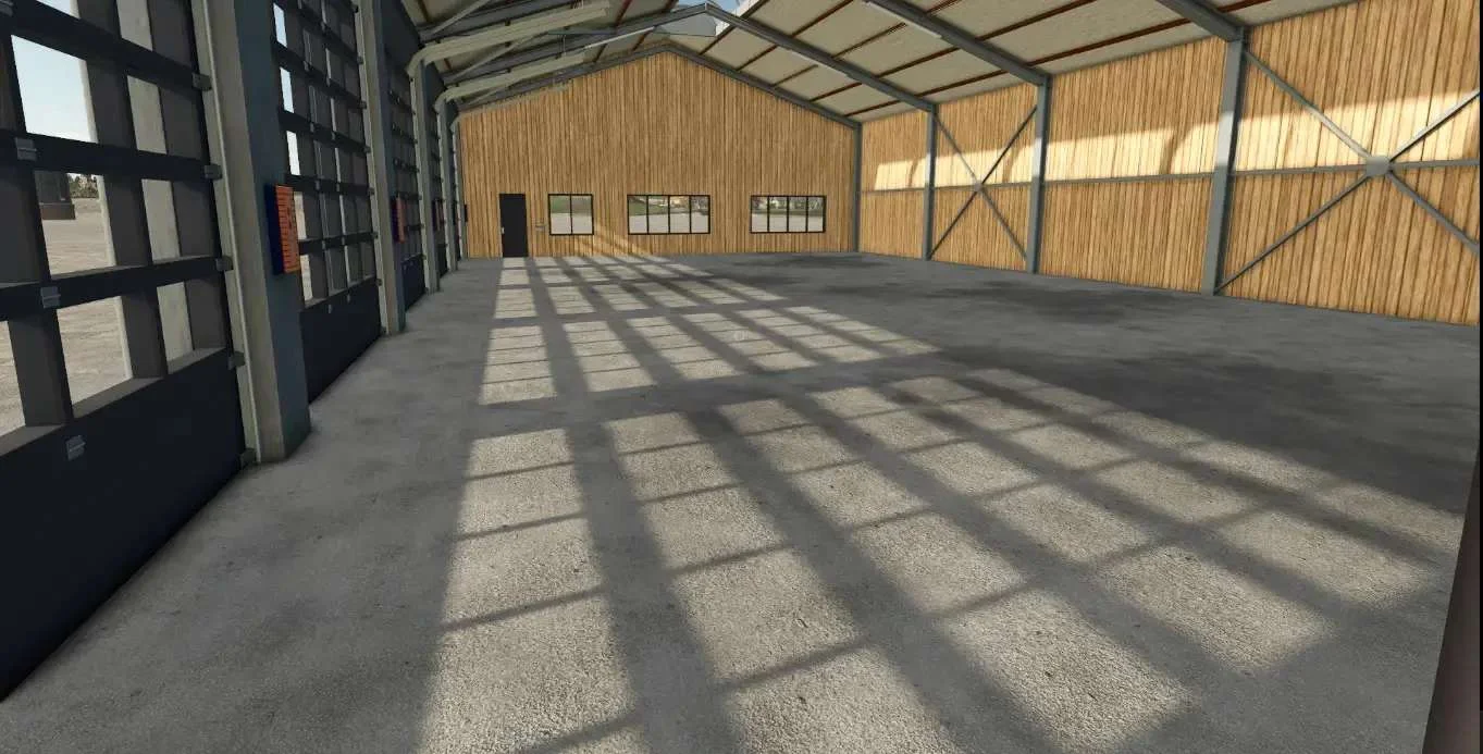 FS25 AustriaModding Modern Shed v1.0.0.4 Sheds Mod FS25 Mod Free Download