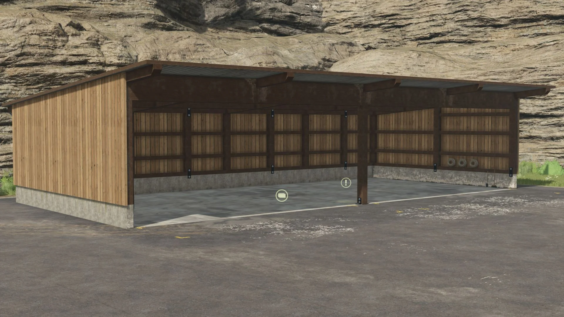 FS25 Autoload bale shed v1.0 Sheds Mod FS25 Mod Free Download