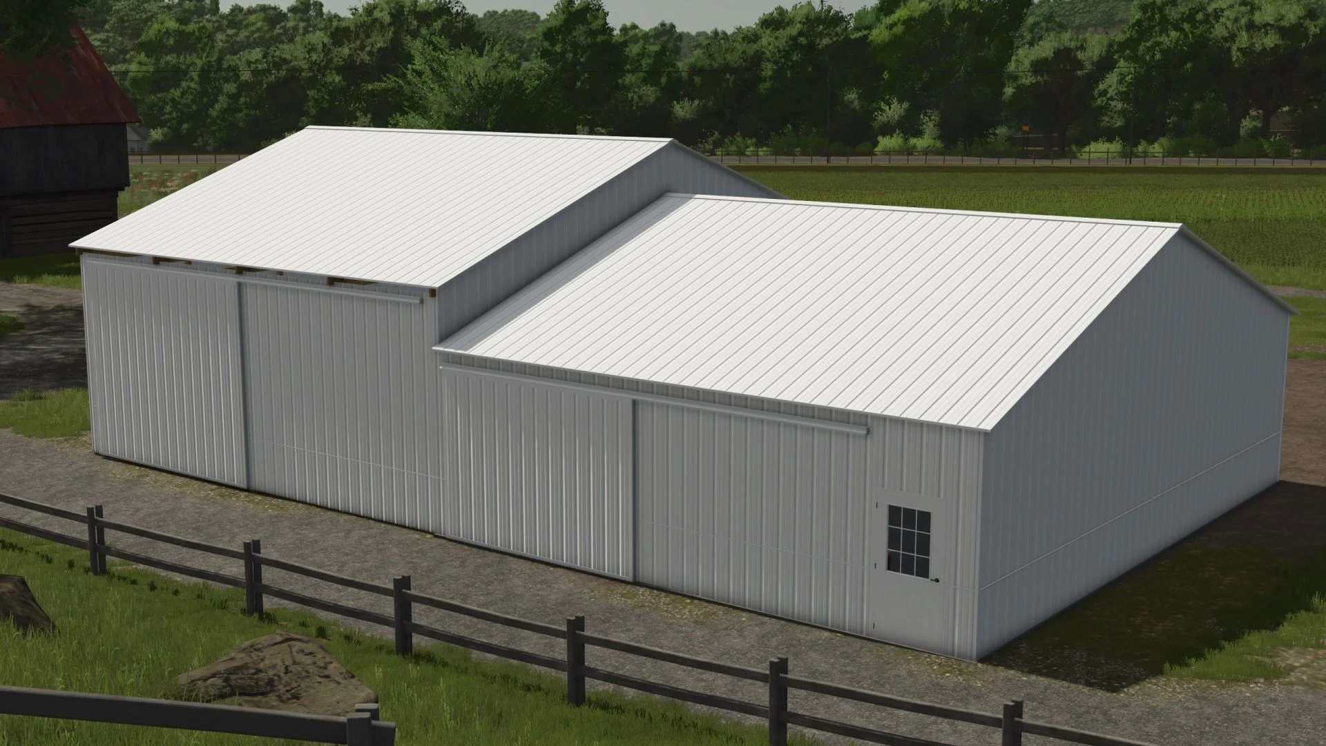 FS25 Heated / cold shed 42×68 V1.0 Sheds Mod FS25 Mod Free Download