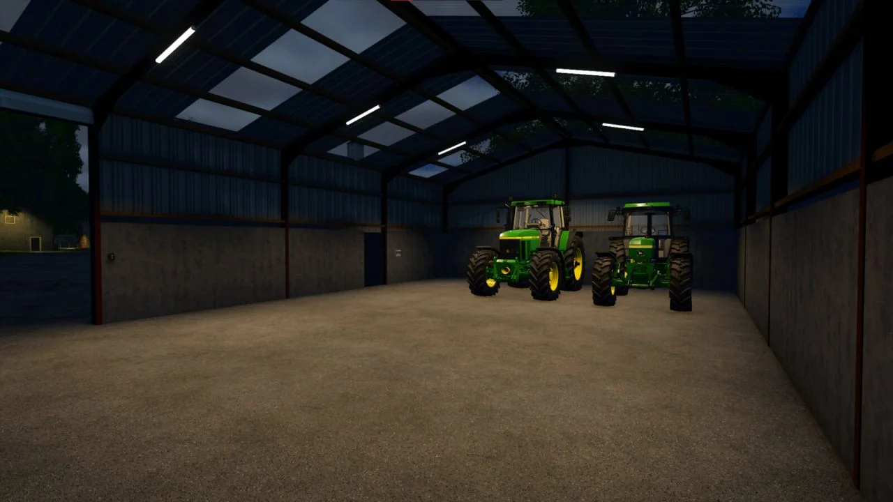 FS25 Machinery Shed v1.0 Sheds Mod FS25 Mod Free Download