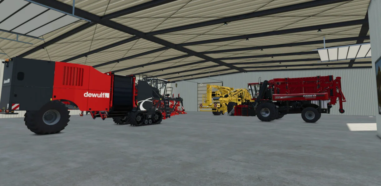 FS25 Modern Shed Pack V1.0 Sheds Mod FS25 Mod Free Download