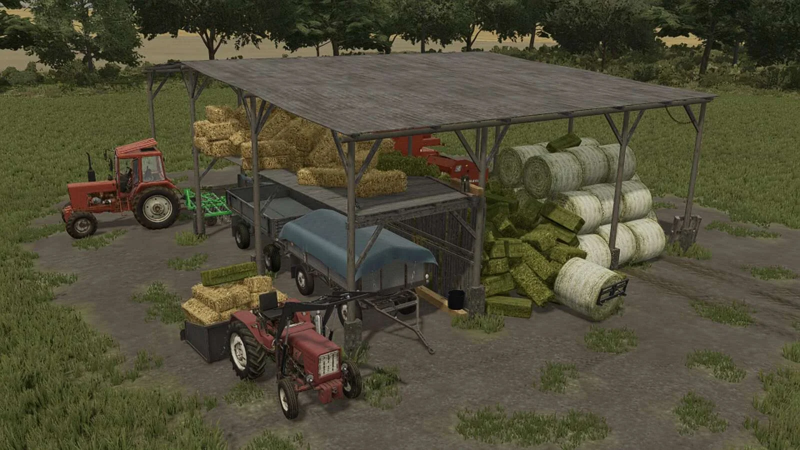 FS25 Old Shed v1.0 Sheds Mod FS25 Mod Free Download