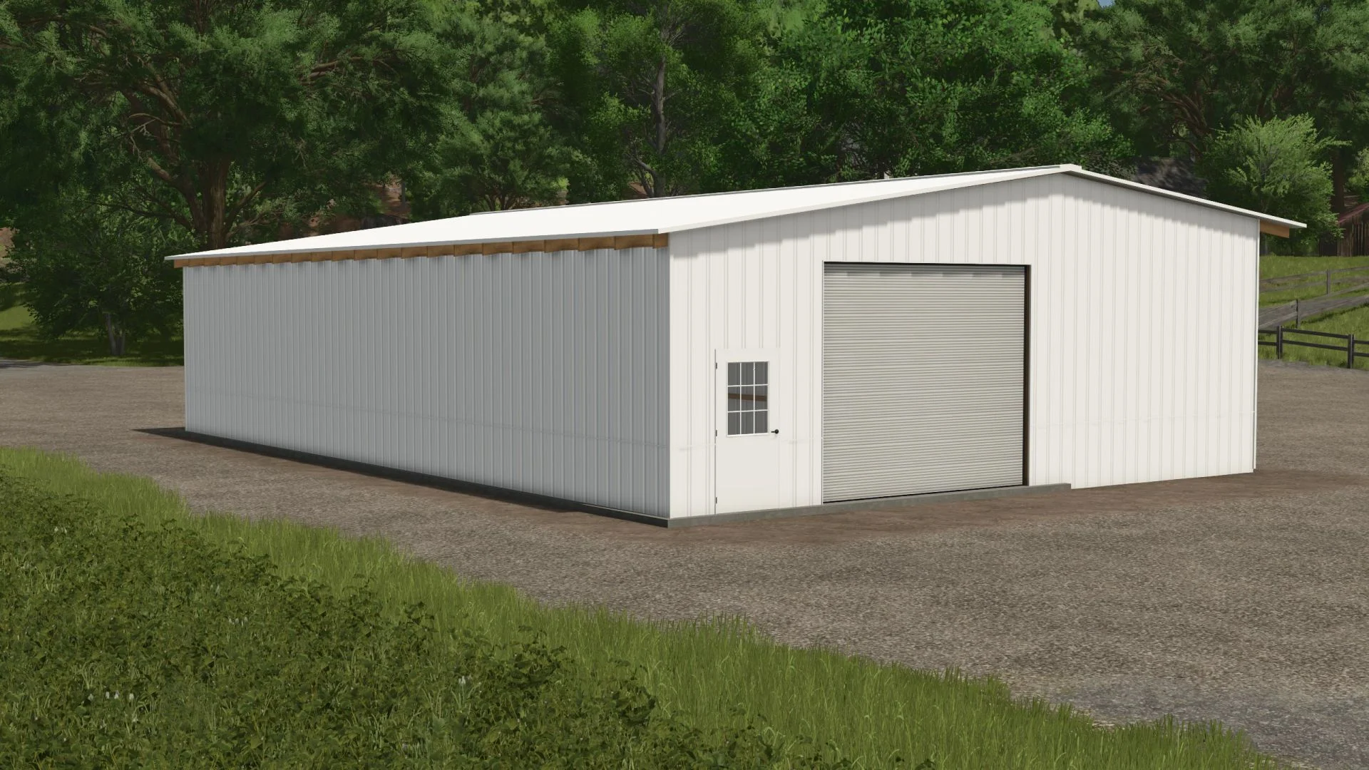 FS25 Shed 60×40 V1.0 Sheds Mod FS25 Mod Free Download