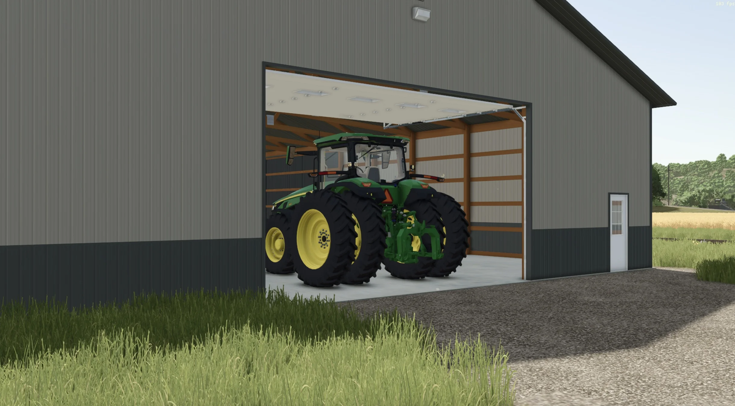 FS25 Shed 60×88 v1.0 Sheds Mod FS25 Mod Free Download