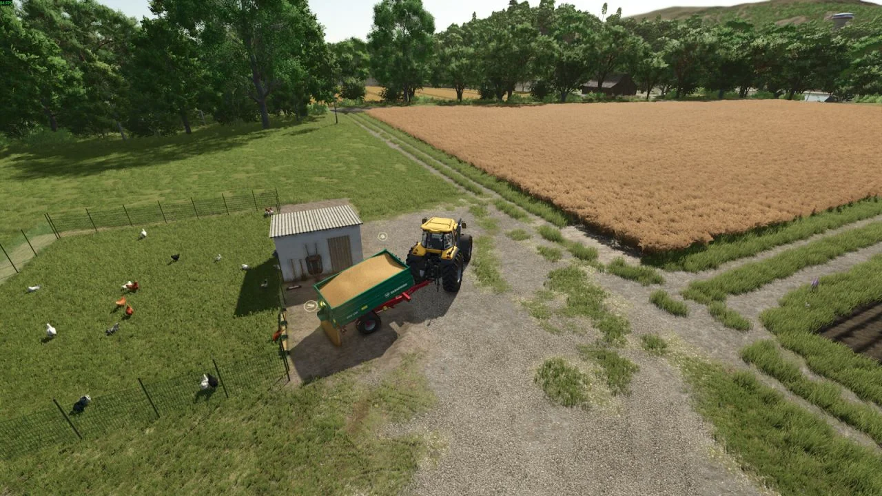 FS25 Small Chicken Coop v1.0 Sheds Mod FS25 Mod Free Download