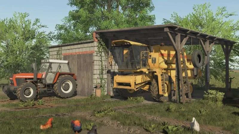 FS25 Workshop with Garage v1.0 Sheds Mod FS25 Mod Free Download
