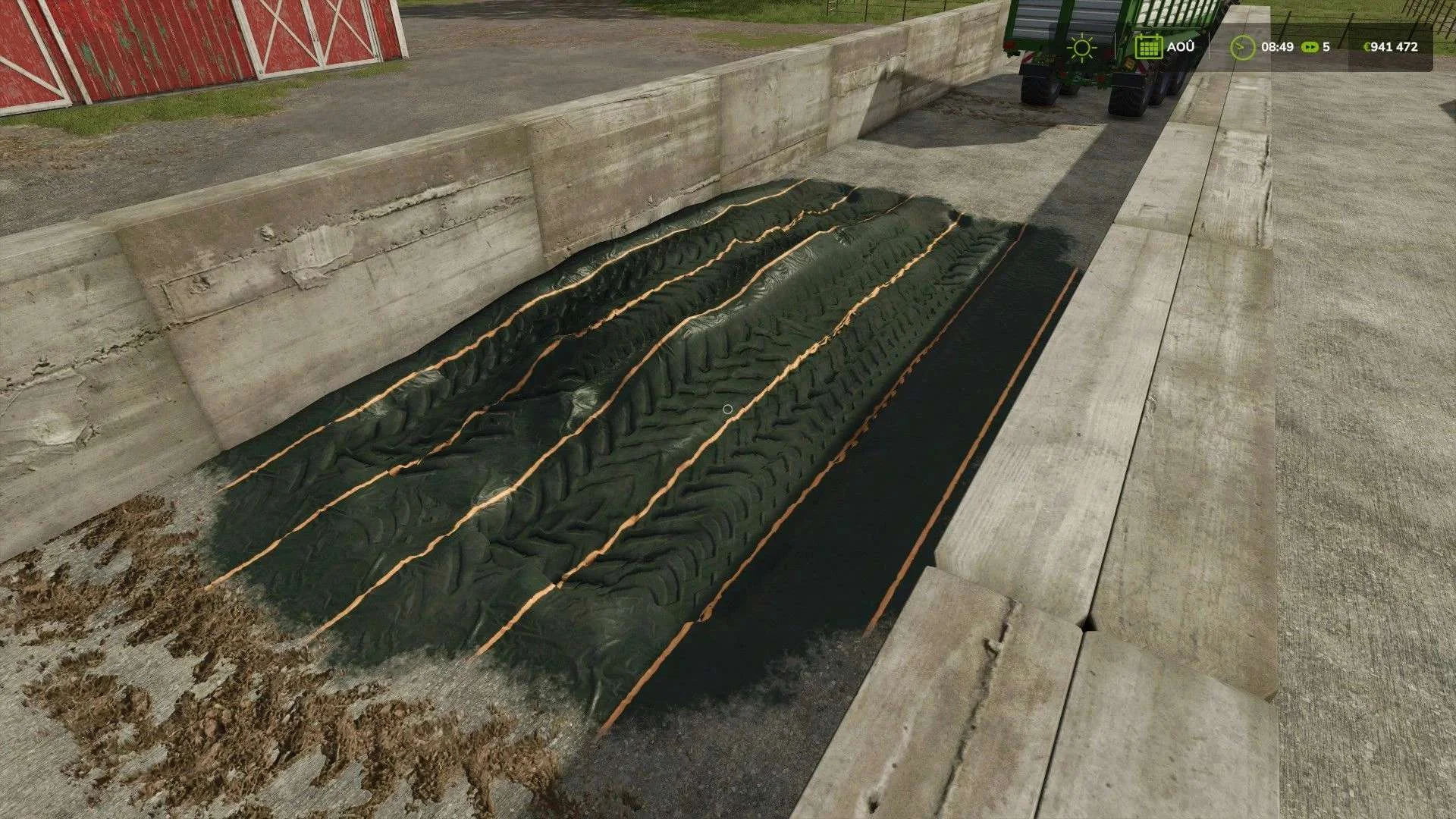 FS25 2 bunker silo v1.0 Silos Mod FS25 Mod Free Download