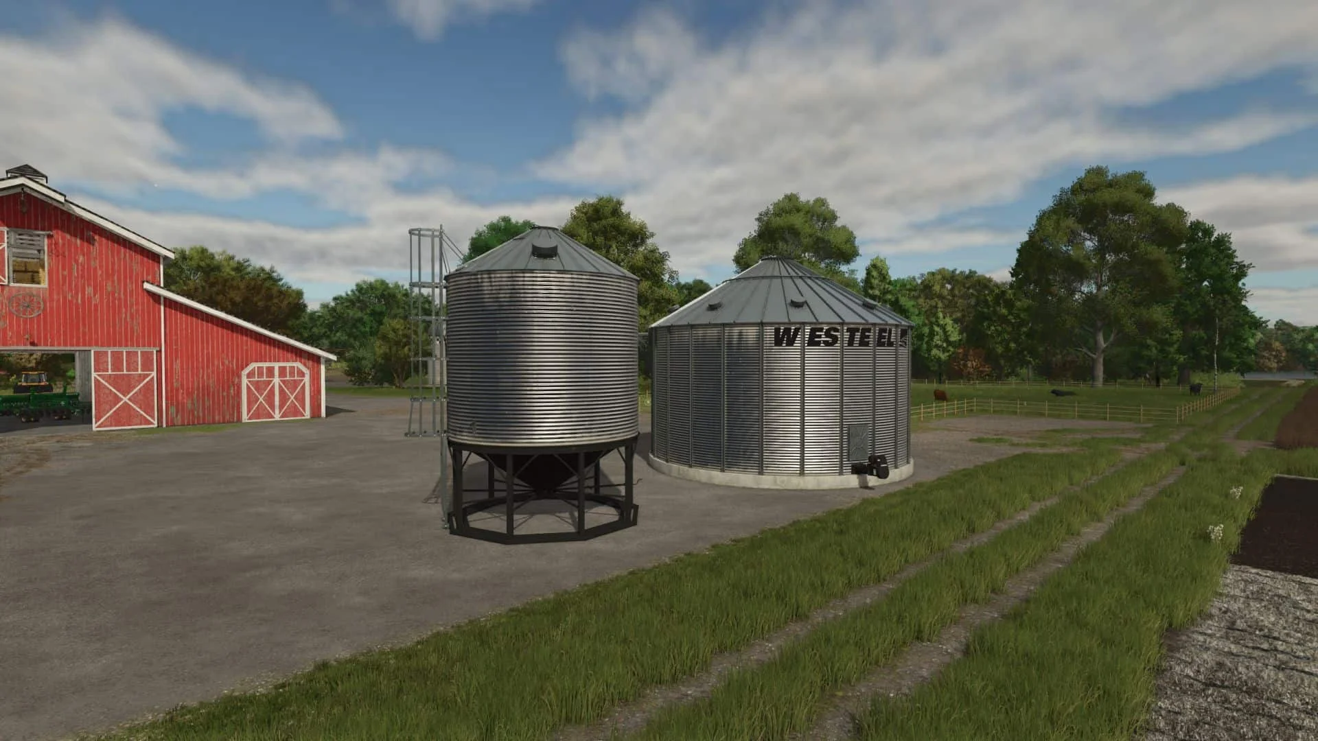FS25 AGI Placeable Silos v1.0 FS25 Mod Free Download