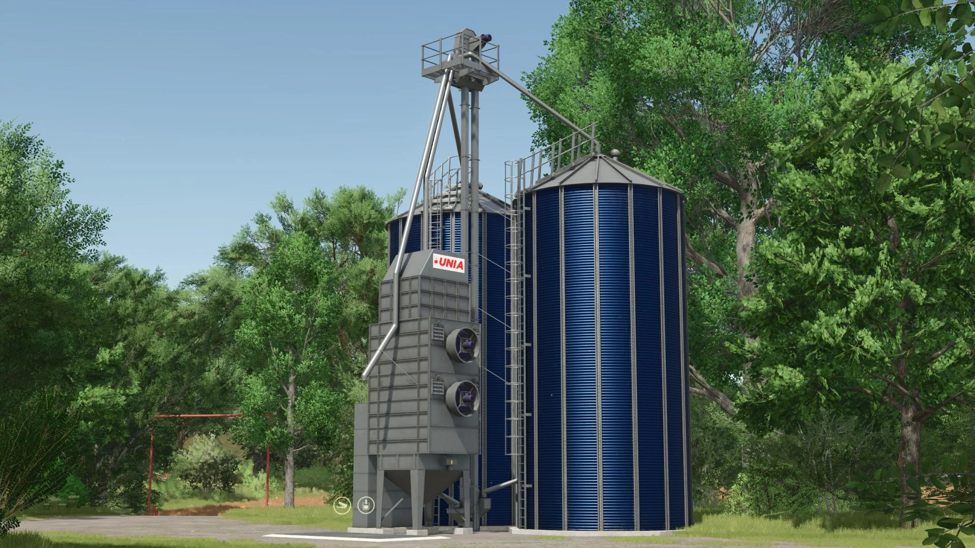 FS25 Farma 500 Multifruit silo V1.0 Silos Mod FS25 Mod Free Download