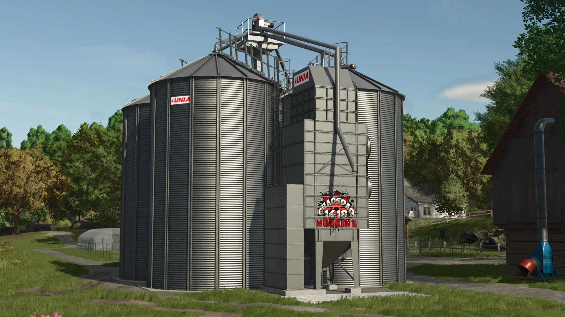 FS25 Farma800 Farmsilo MultiFruit V1.0.0.2 Silos Mod FS25 Mod Free Download