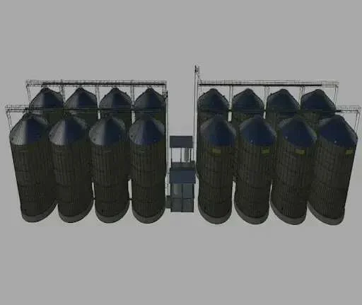 FS25 Large Silo for Large Maps v1.0 Silos Mod FS25 Mod Free Download