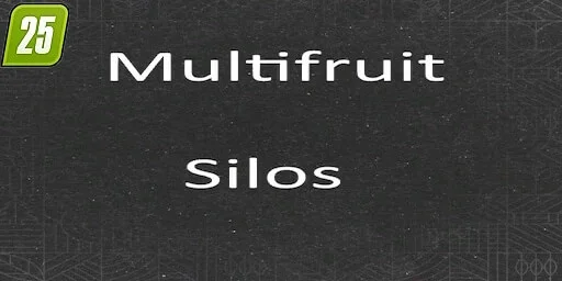 FS25 Multifruit Silos v1.0 FS25 Mod Free Download