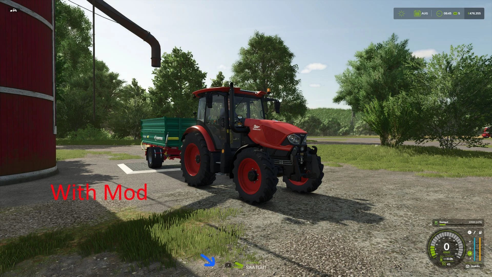 FS25 Multifruits Silos V1.0 FS25 Mod Free Download