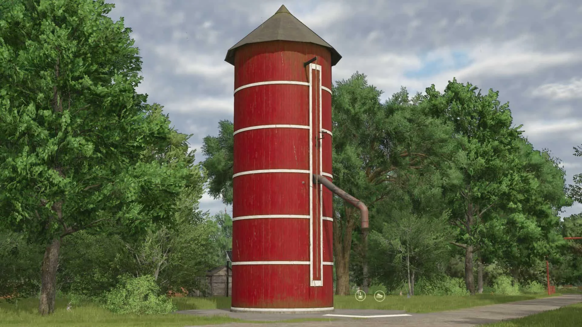 FS25 Rotes Multisilo (10.000.000L) v1.0 Silos Mod FS25 Mod Free Download