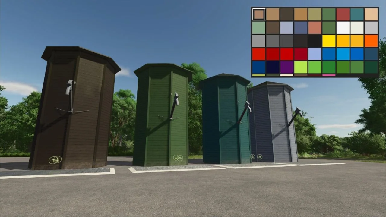 FS25 Silos Multi Fruit v1.0 FS25 Mod Free Download