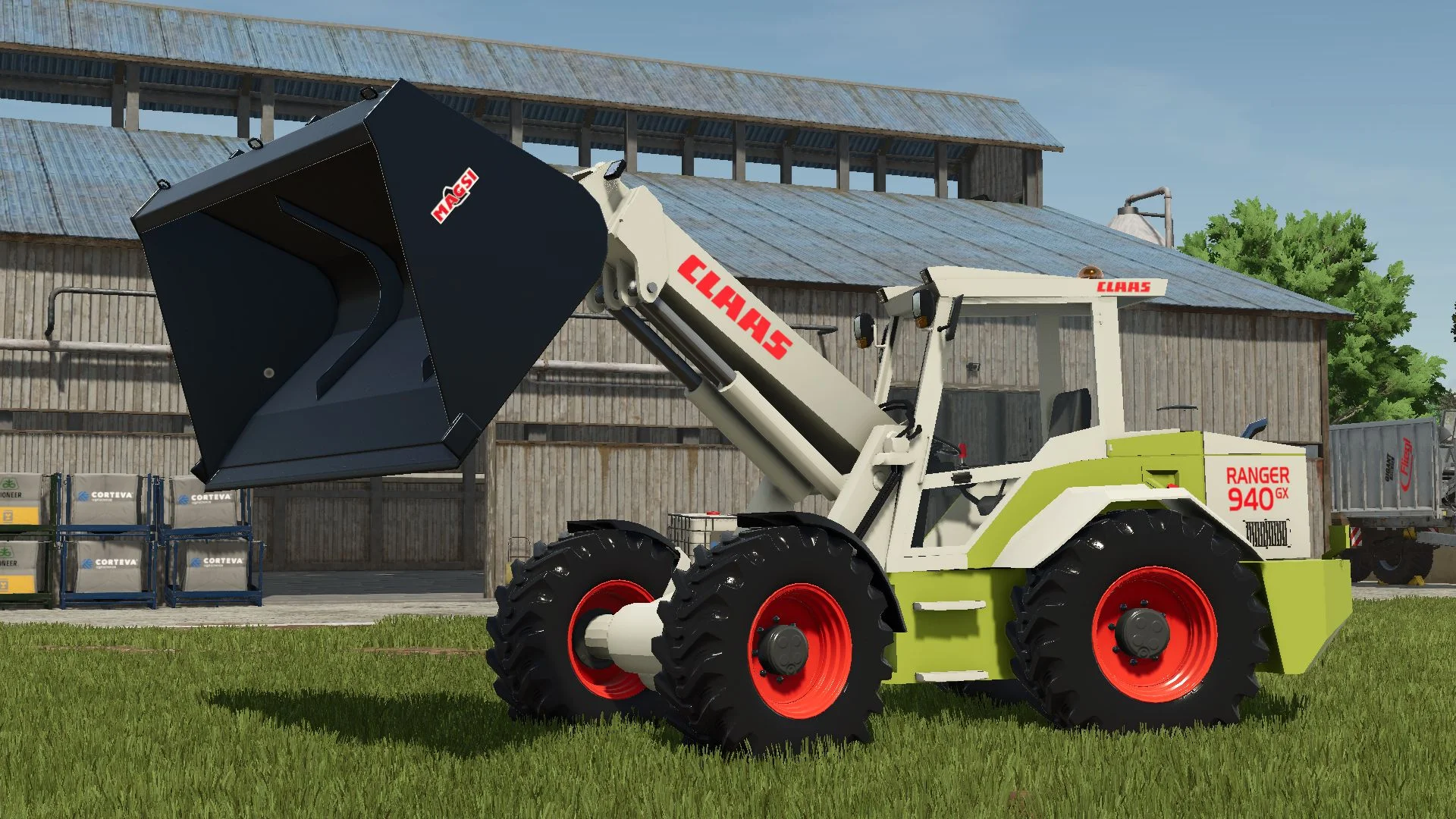 FS25 Claas Ranger GX940 V1.0 Telehandlers Mod FS25 Mod Free Download