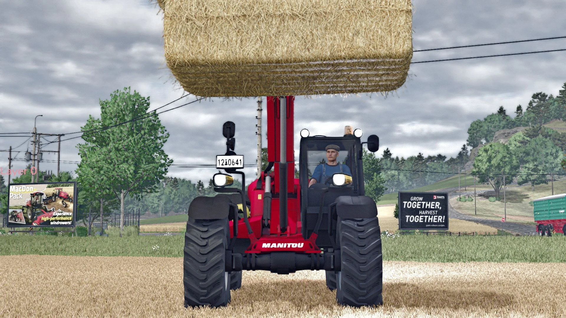 FS25 Manitou MLT 629 V1.0 Telehandlers Mod FS25 Mod Free Download