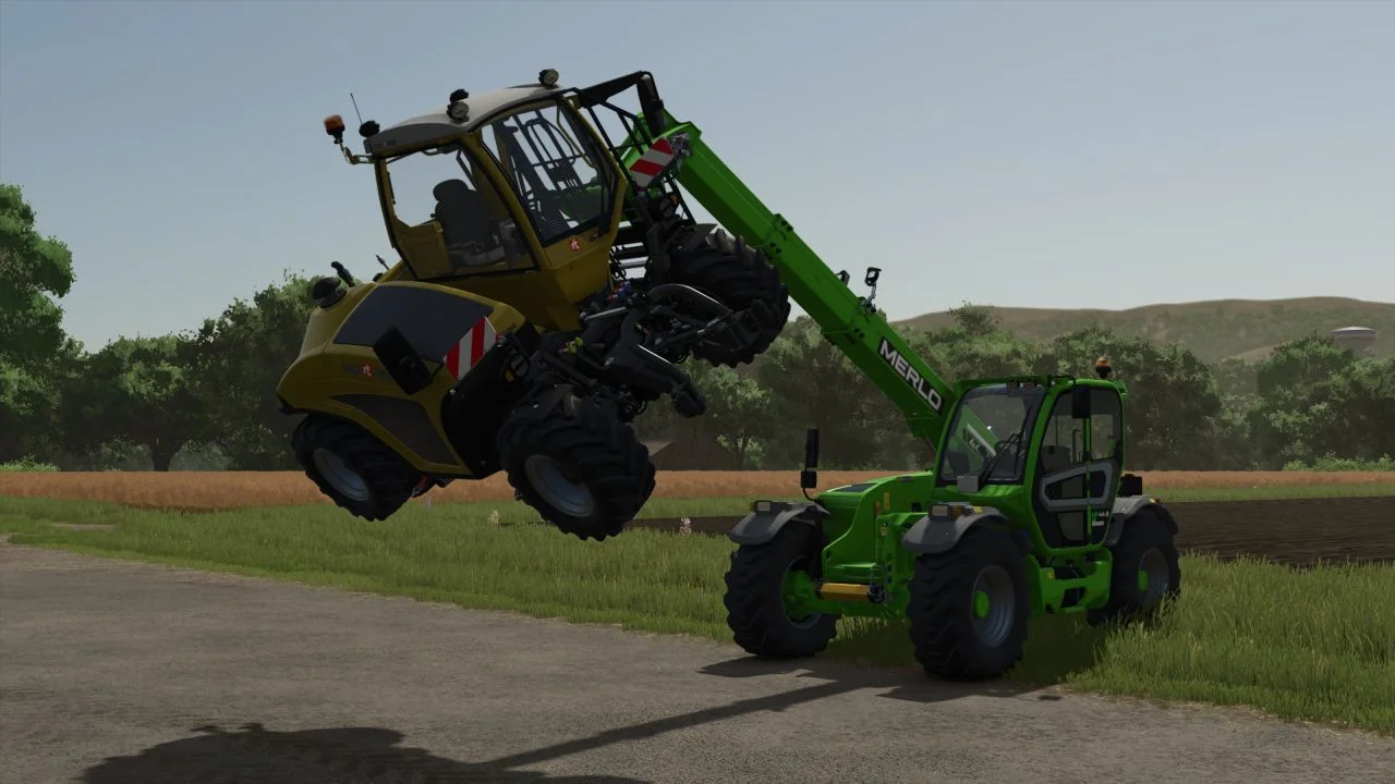 FS25 Pallet Fork v1.0 Telehandlers Mod FS25 Mod Free Download
