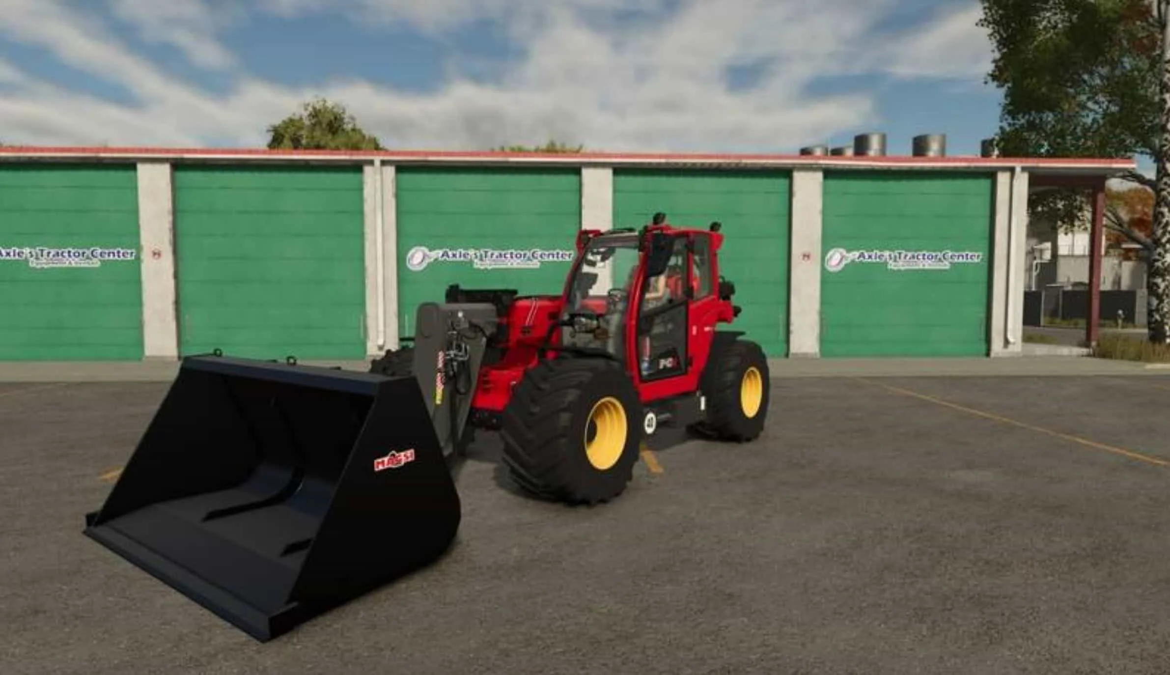 FS25 Sennebogen 340G Telehandler & Shovel v1.0 Telehandlers Mod FS25 Mod Free Download