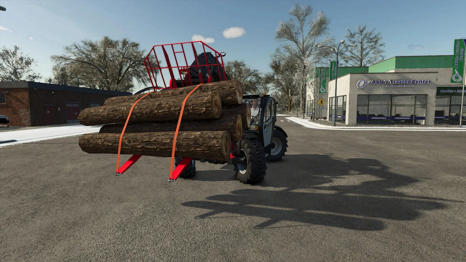 FS25 Telehandler Pallet Fork v1.0 Telehandlers Mod FS25 Mod Free Download