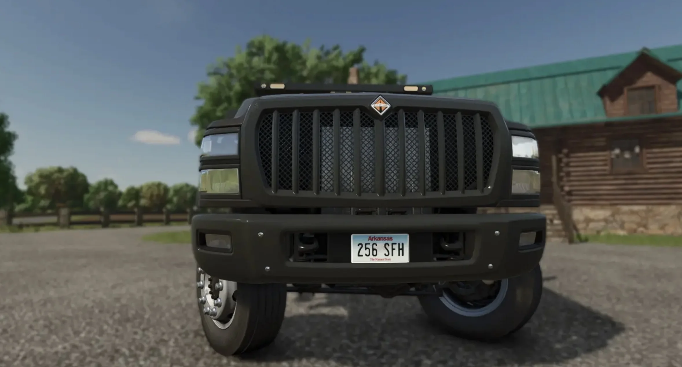 FS25 Arkansas License Plate V1.0 Textures Mod FS25 Mod Free Download