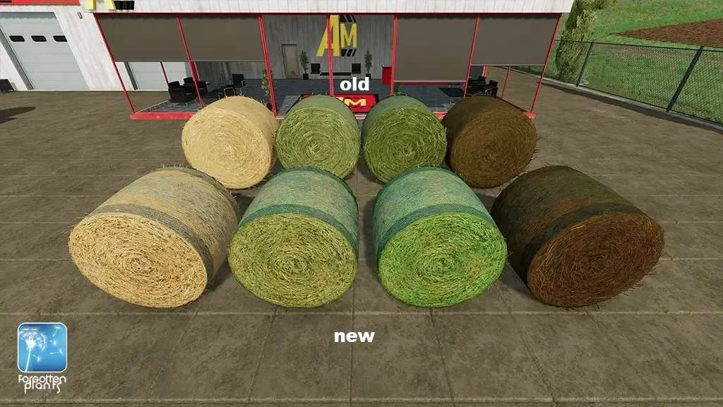 FS25 Forgotten Plants Ball Textures v1.0 FS25 Mod Free Download