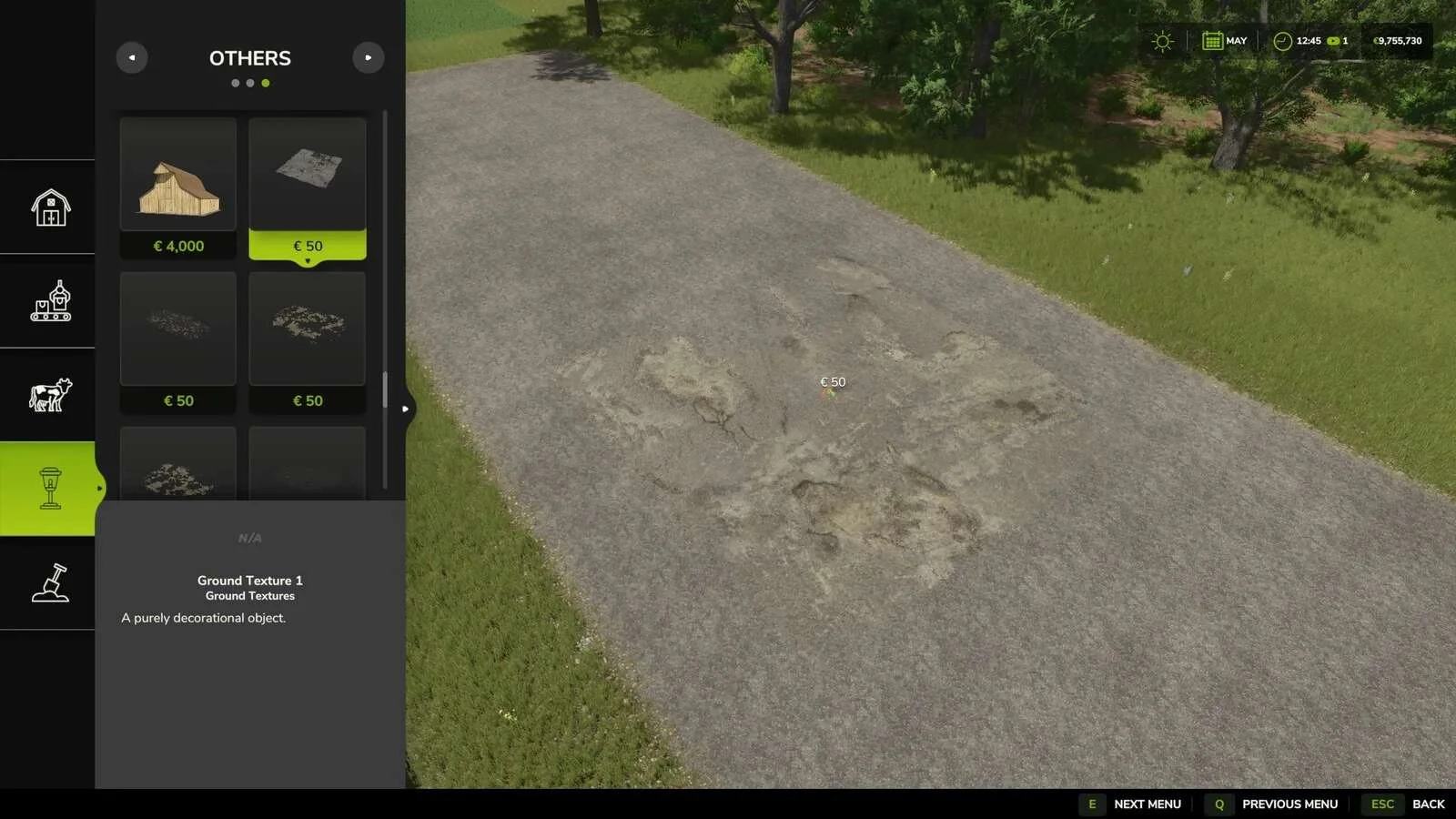FS25 Ground Textures v1.0 FS25 Mod Free Download