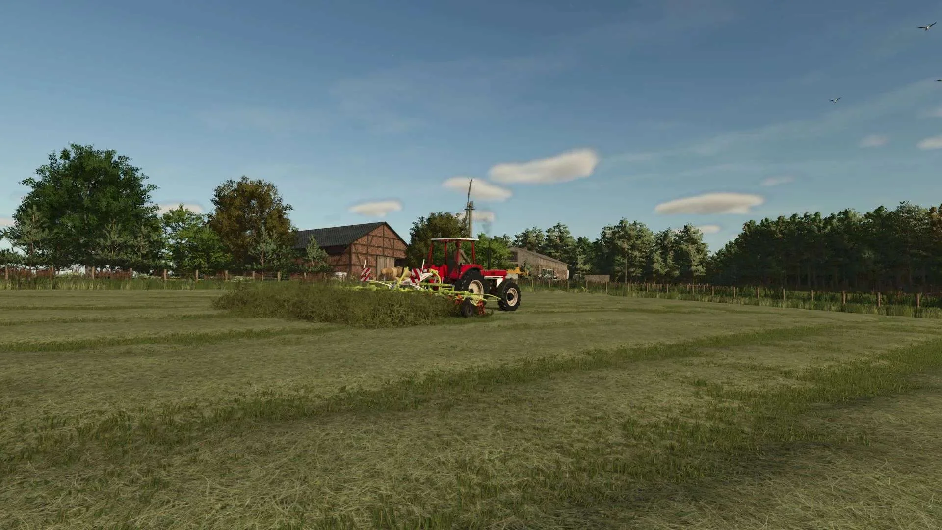 FS25 Hay and grass swath texture v1.0 Textures Mod FS25 Mod Free Download