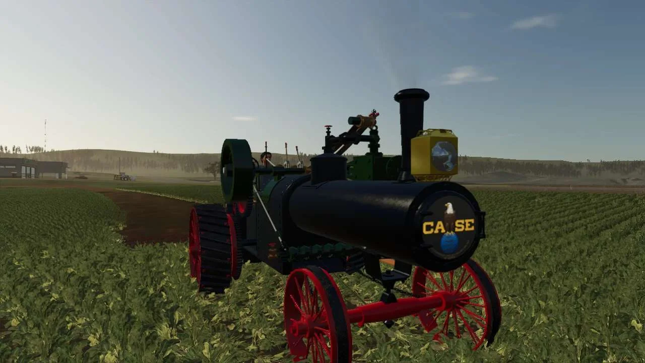 FS25 1912 Case Traction Engine v1.0 Tractors Mod