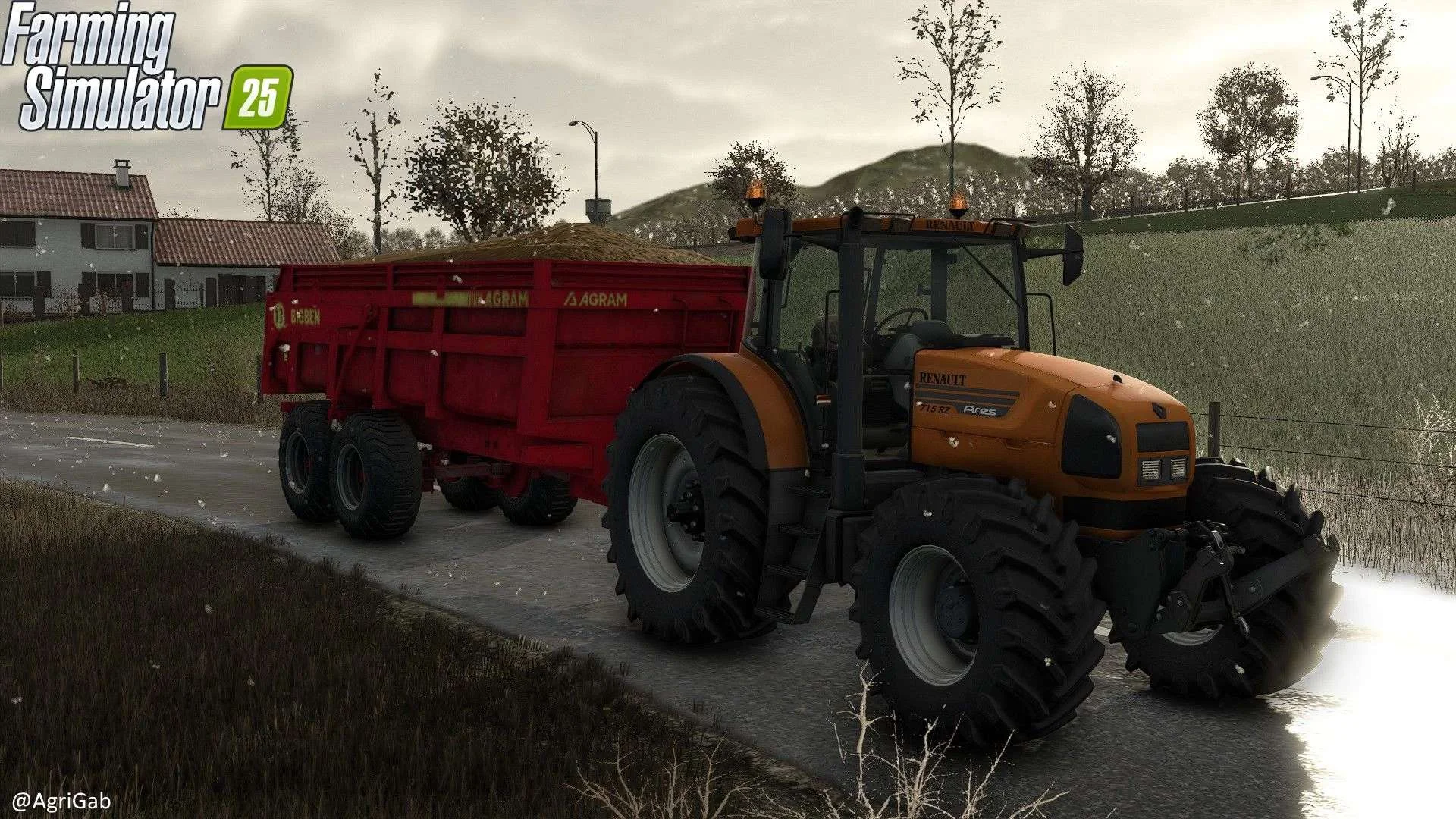 FS25 Agram BigBen 13T Beta 3 v1.0 Tractors Mod FS25 Mod Free Download