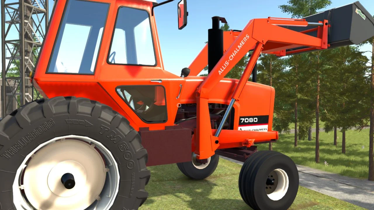 FS25 Allis Chalmer 7000 Series V2.0 Tractors Mod FS25 Mod Free Download