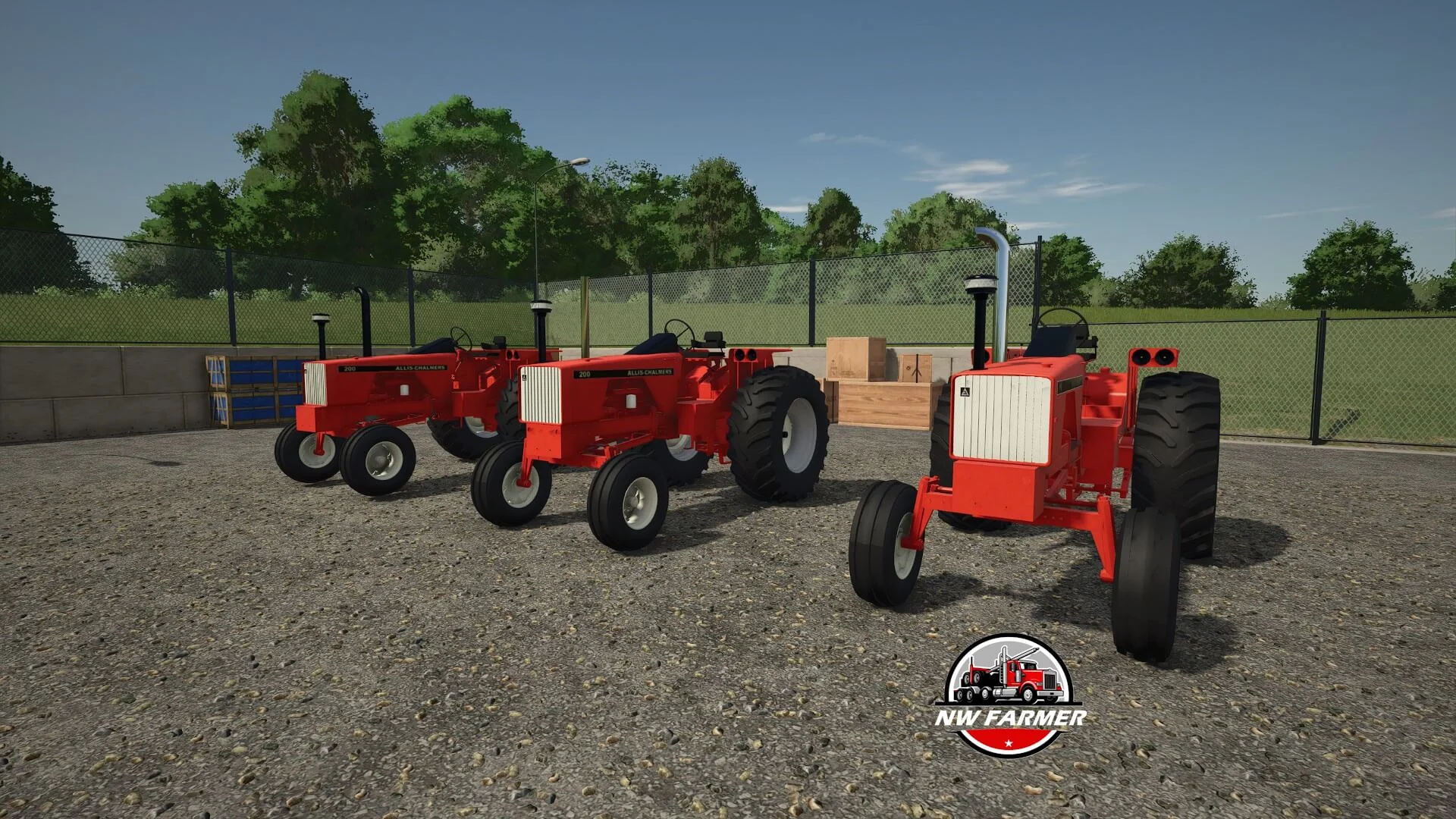 FS25 Allis Chalmers 200 V1.0 Tractors Mod FS25 Mod Free Download