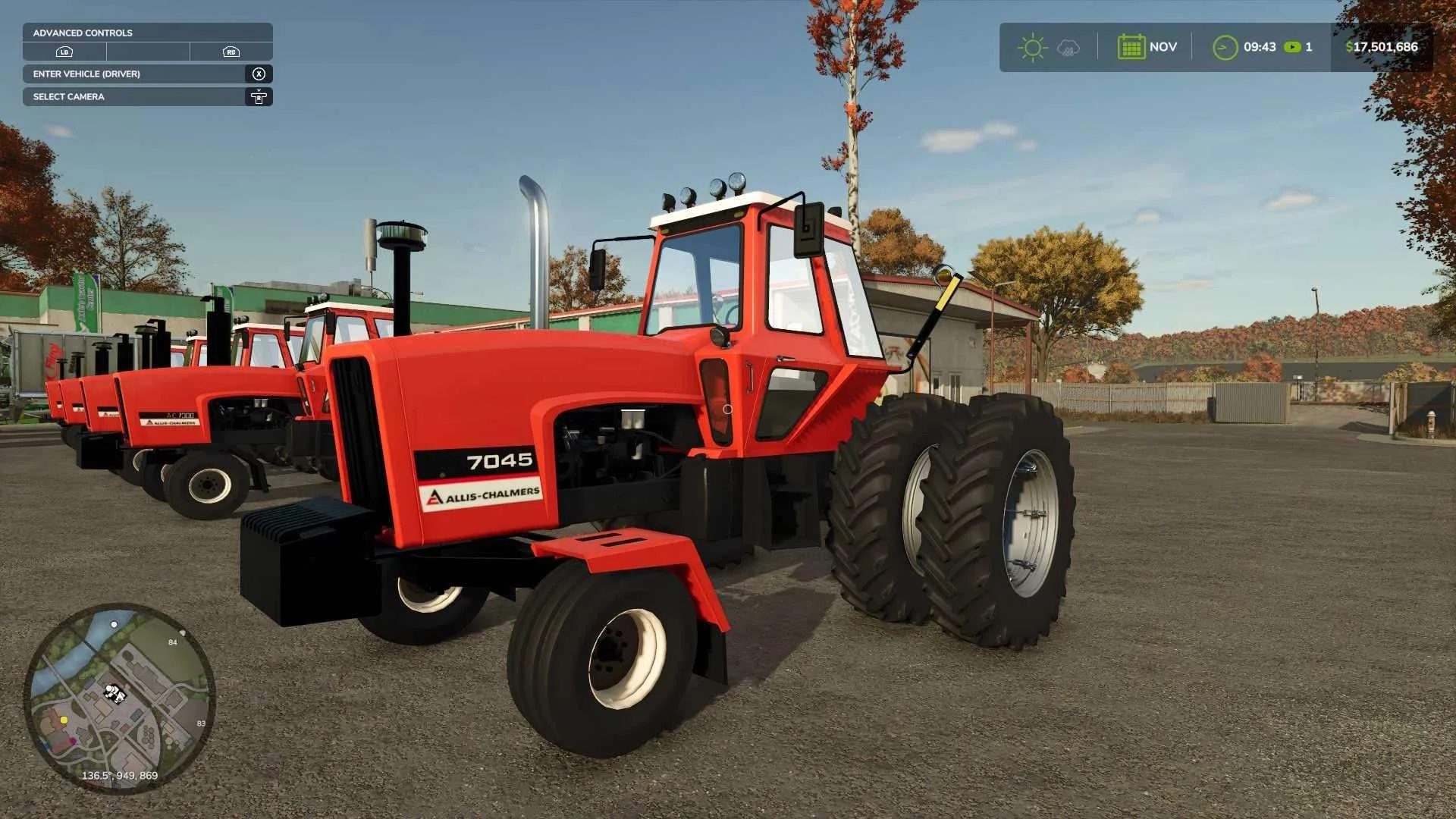 FS25 Allis Chalmers 7000 Series v1.0 Tractors Mod FS25 Mod Free Download
