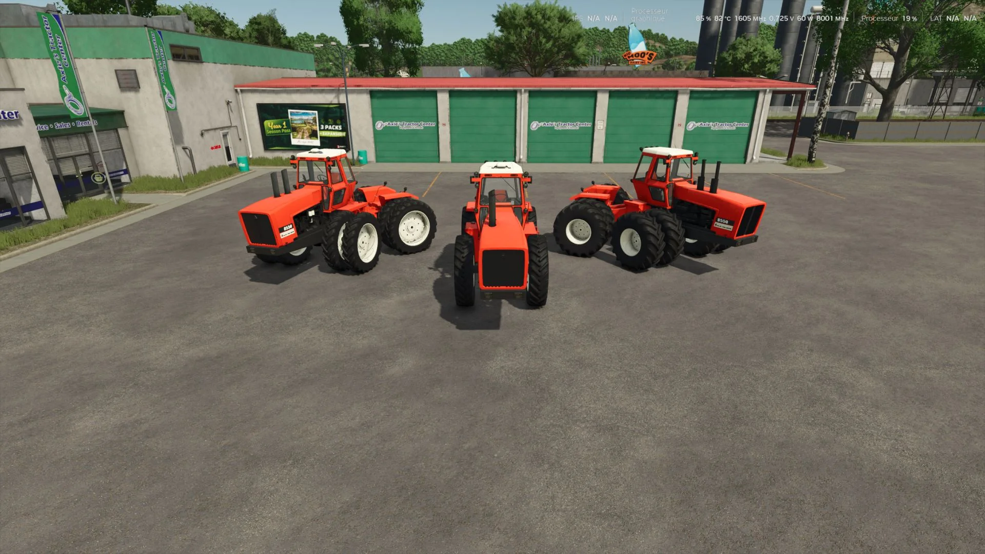 FS25 Allis Chalmers 8550 V1.0 Tractors Mod FS25 Mod Free Download