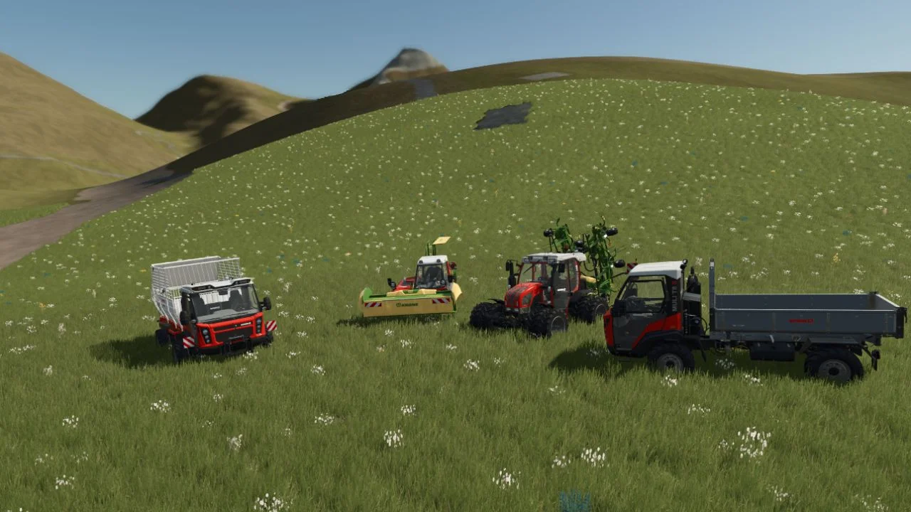 FS25 Alpine DLC Vehicles V1.0.0.2 Tractors Mod FS25 Mod Free Download