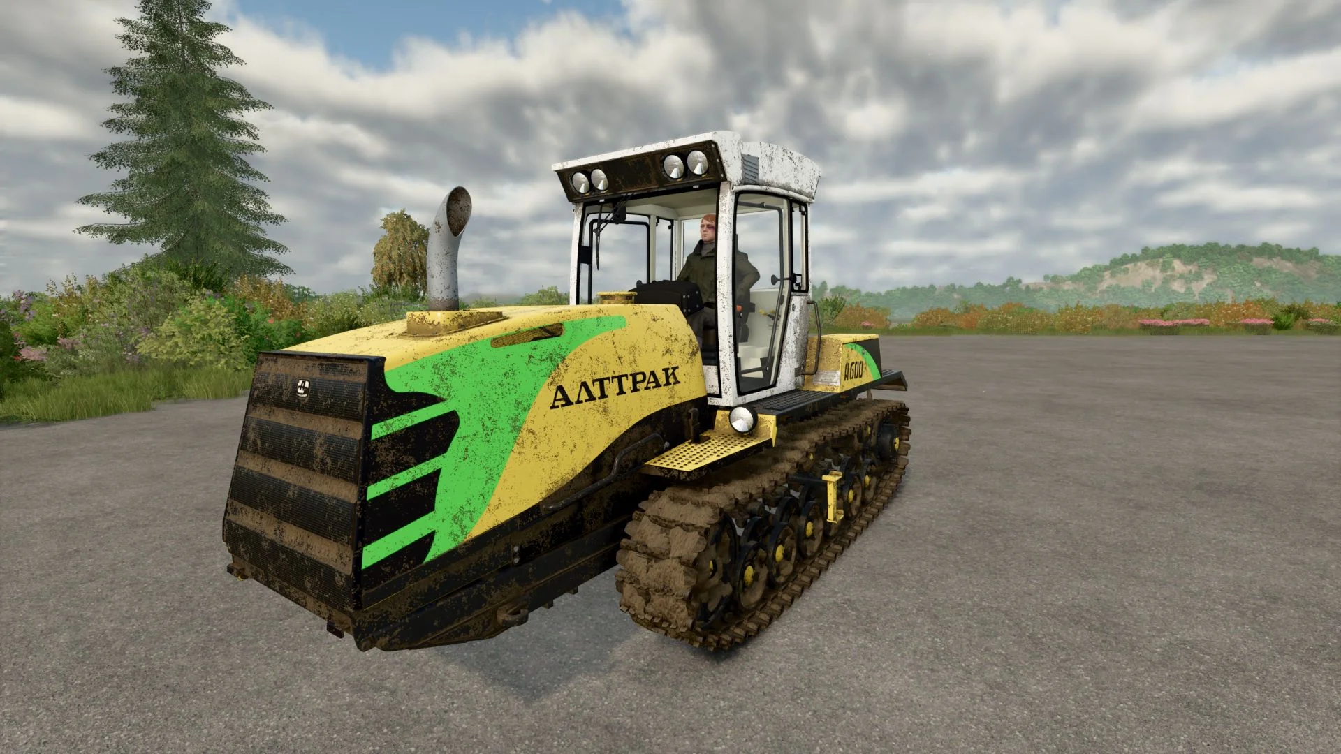 FS25 Alttrac A-600 V1.0.0.1 Tractors Mod