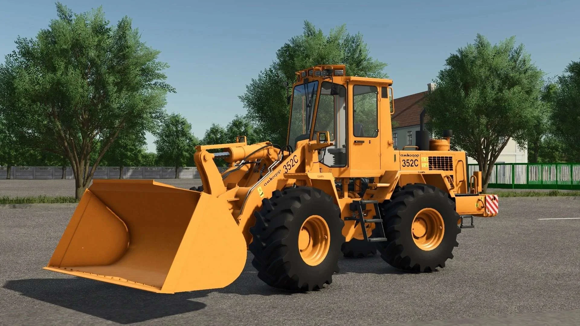FS25 Amkodor-352C loader v1.0.1 Tractors Mod FS25 Mod Free Download