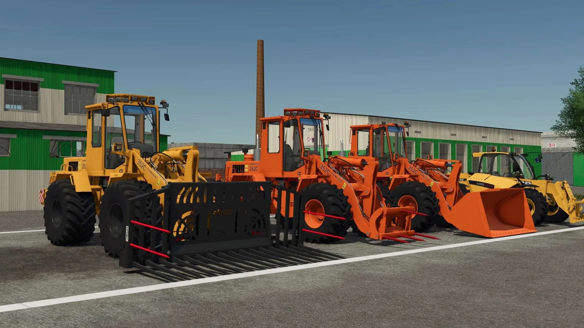 FS25 Amkodor-352S v1.0 Tractors Mod FS25 Mod Free Download