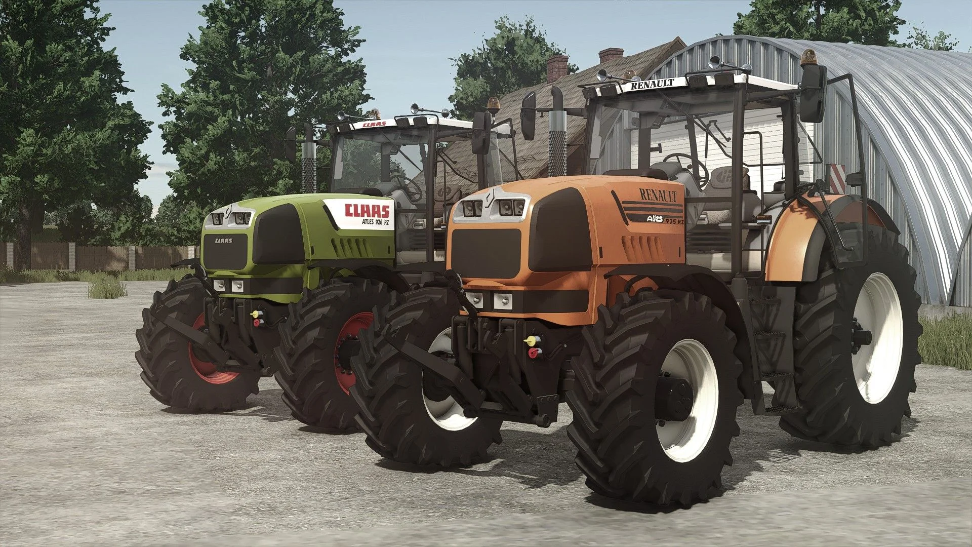 FS25 Atles 900RZ V1.0 Tractors Mod FS25 Mod Free Download