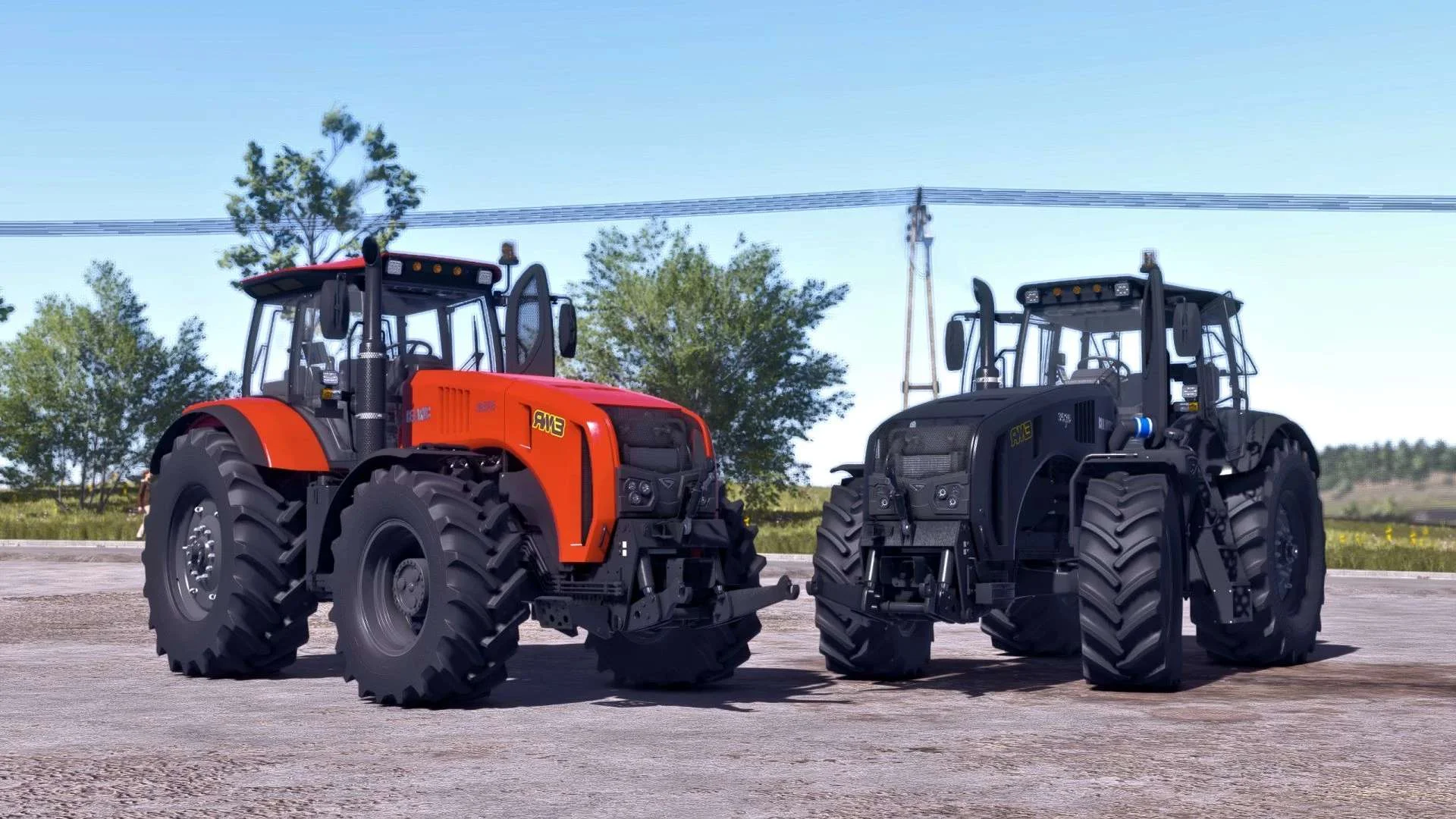 FS25 Belarus 3525 v1.1 Tractors Mod