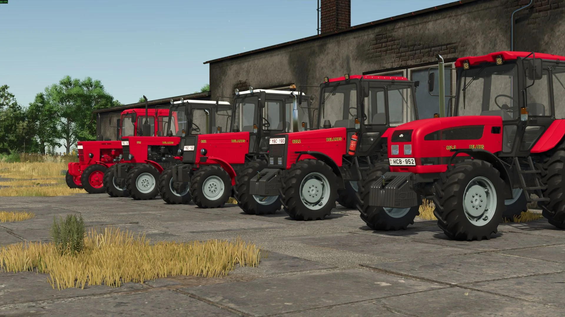 FS25 Belarus 550-82 V4.0 Tractors Mod