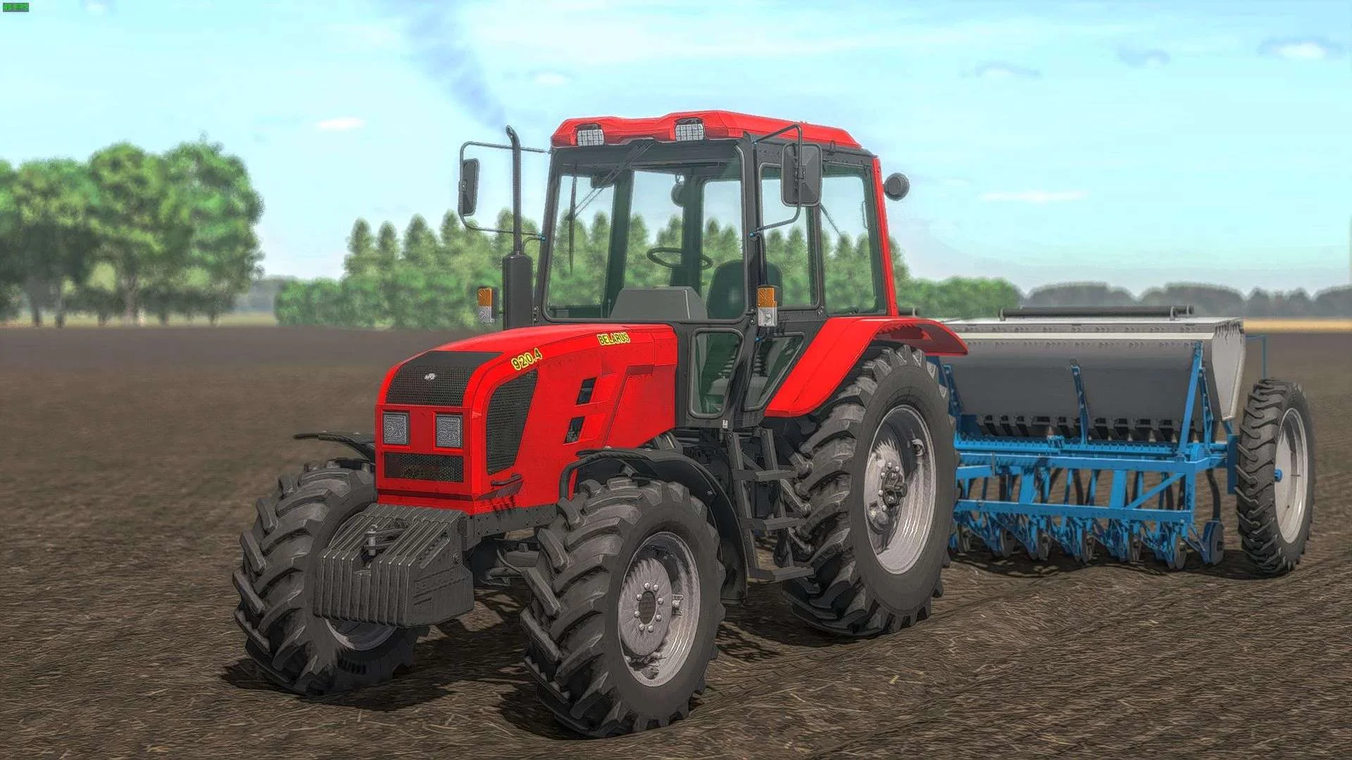 FS25 Belarus MTZ 1025.4 v1.0 Tractors Mod FS25 Mod Free Download